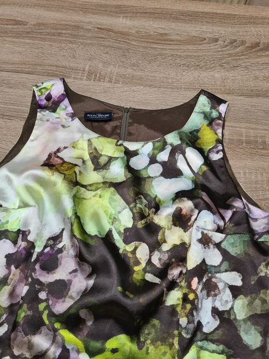 Rochie multicolor elegantă M