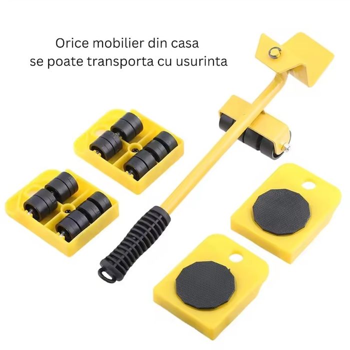Мебелен повдигач , комплект с колела, за дивани и шкафове, преносим