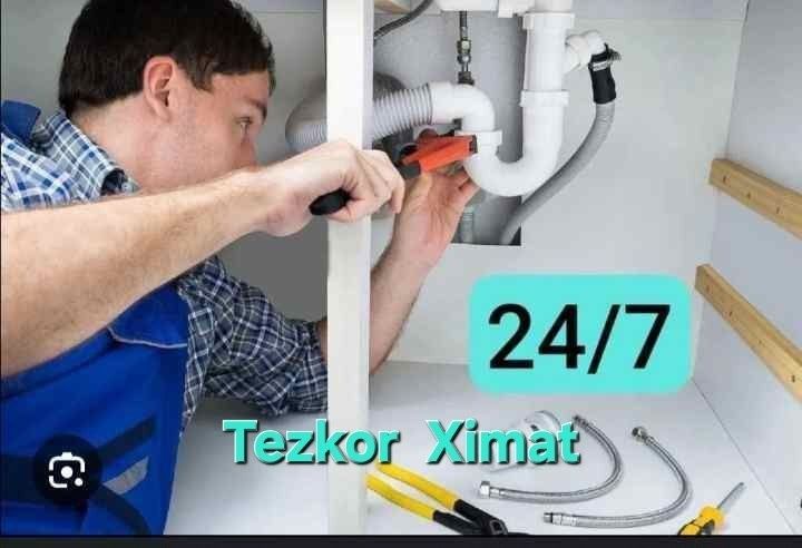 Santexnik xizmat 24/7 Сантехник хизмати