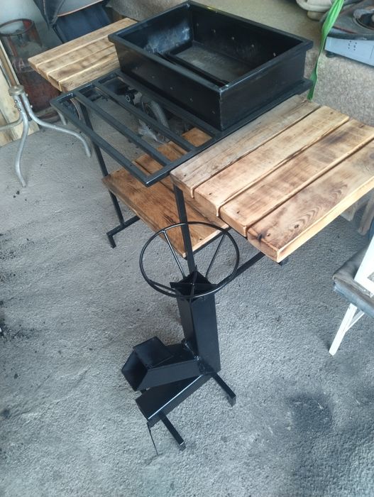 Мангал, қалақ, көсеу печь ракета