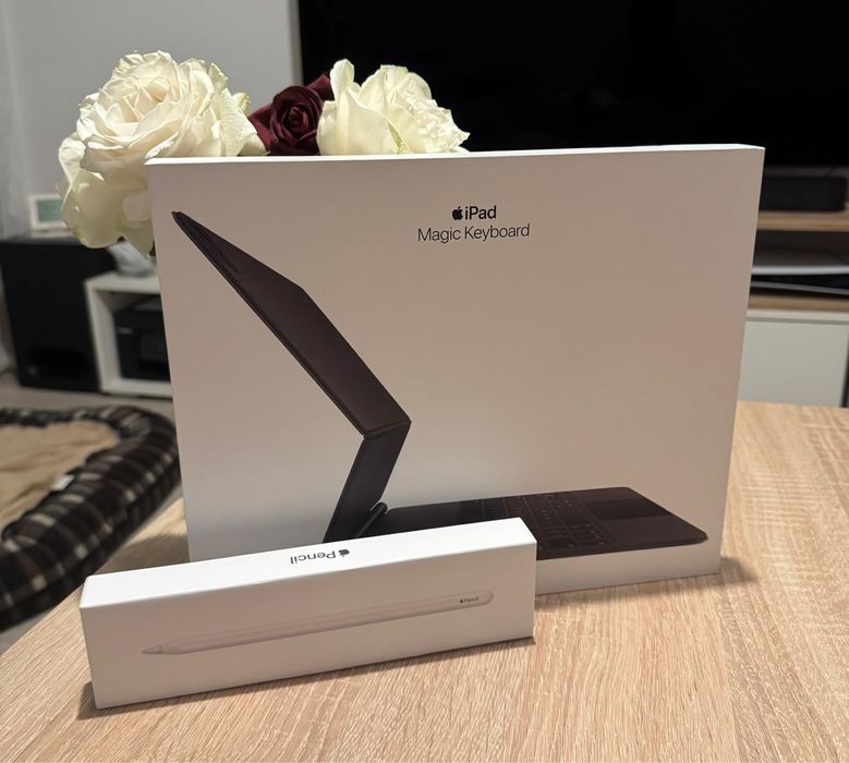 Ipad Pro 12.9 (gen 3) + Magic Keyboard + Apple pencil 2-pachet complet