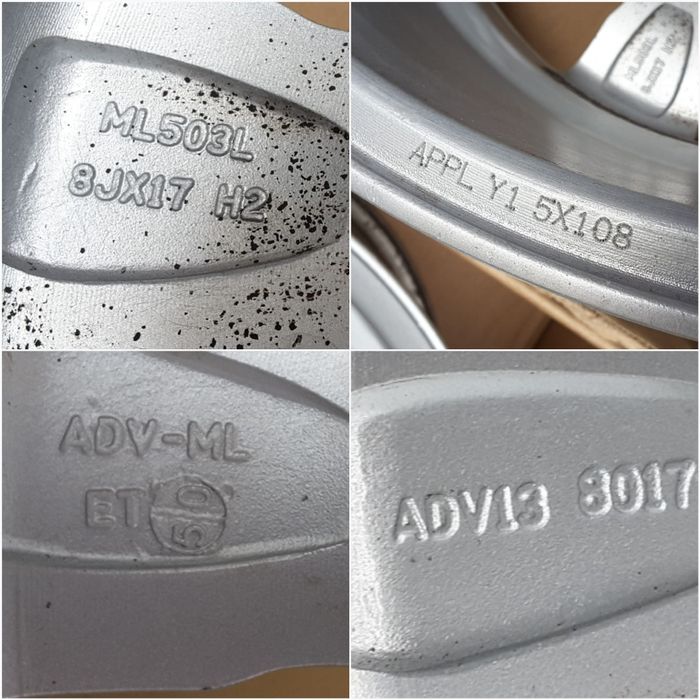 jante aliaj 17; 5x108; Ford Mondeo Mk3, Mondeo Mk4