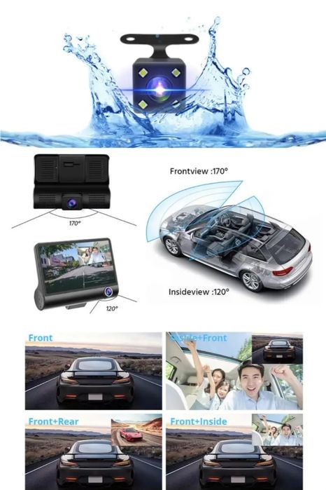 Camera auto tripla DVR FullHD. Vatra Dornei • OLX.ro