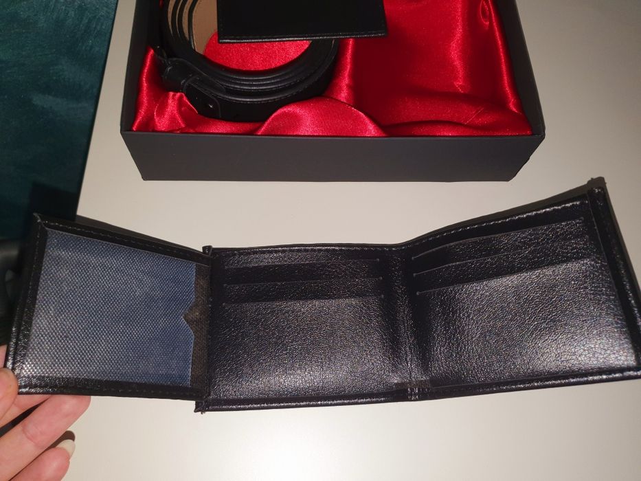 Set bărbătesc din piele