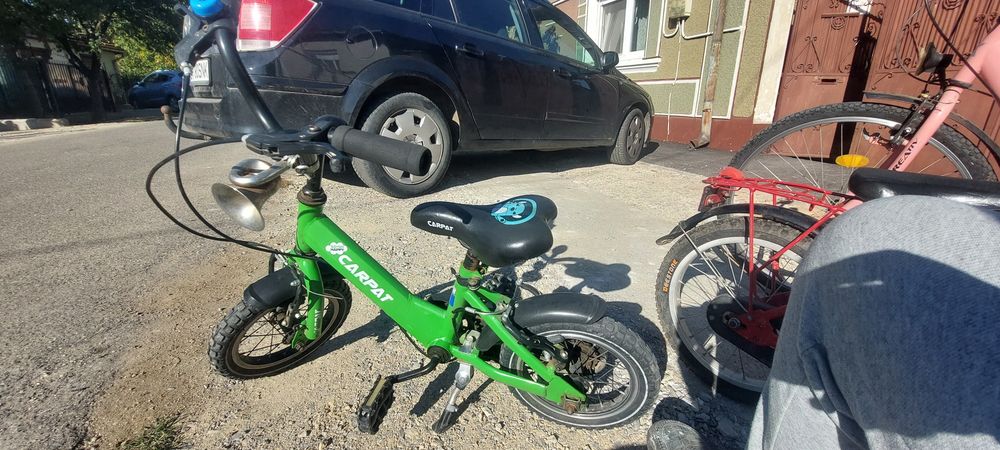 Bicicleta copii, 12 inch, 3-6 ani.