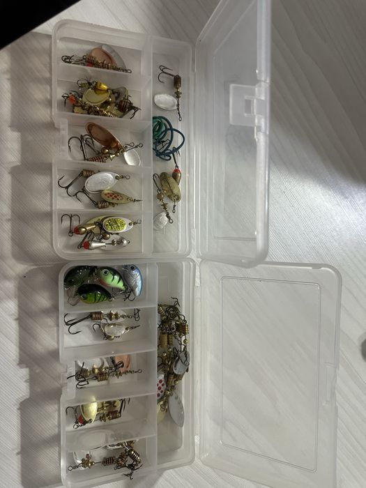 Vand laseta spinning cu mulineta okuma