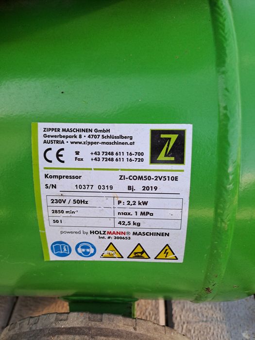 Compresor 2 pistoane 50 l