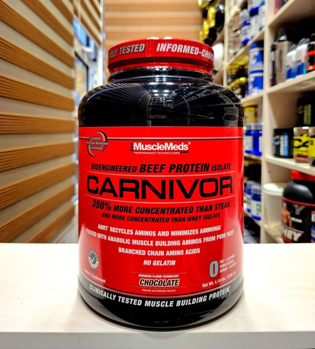 Isolate Carnivor Beef Protein 1.9кг изолят говяжьего протеина.