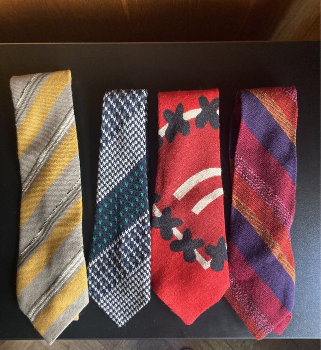 7 Cravate Diverse Materiale