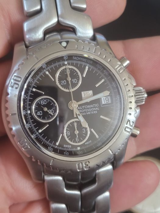 Tag Heuer Link CT2111 automatic chronograph professional