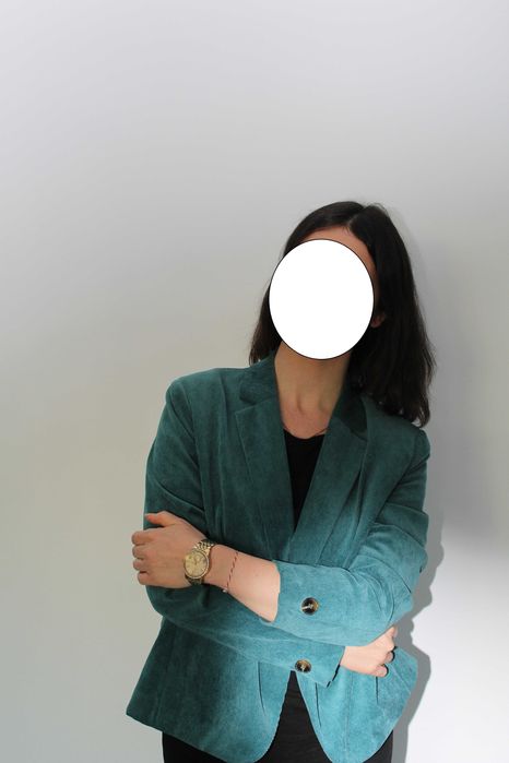 Sacou velur, impecabil, made in italy, marime L