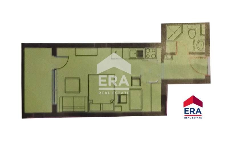 Студио в нова луксозна сграда