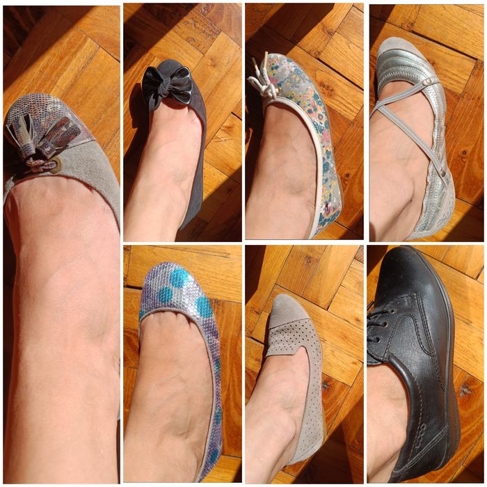 Балеринки, сандали, римлянки, естествена кожа UGG, Tommy Hilfiger,Zara