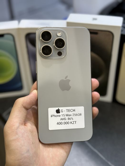 iPhone 15 Pro Max / 256 / 86%