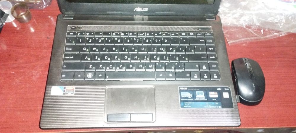 Notebook asus A44H 320gb