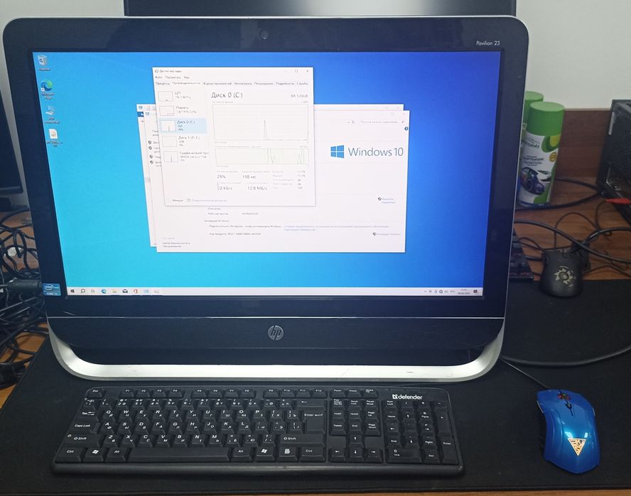 Моноблок HP Pavilion 23 (i3 / 8GB / SSD 120)