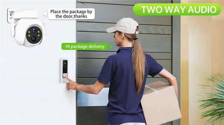 3MP Tuya Smart WiFi PTZ камера със соларен панел + 64GB карта подарък