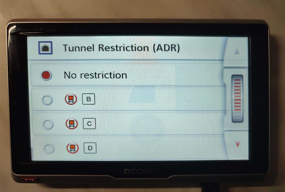 GPS TIR Camion Becker Active 5 harti 2025 suport soft original