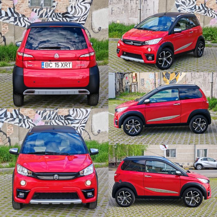 Pret 12.750 euro negociabil Aixam Crossline Gt 2021 - 4 locuri - 15 CP - Full Option - Categoria L7e -  Transport gratuit in toata Romania