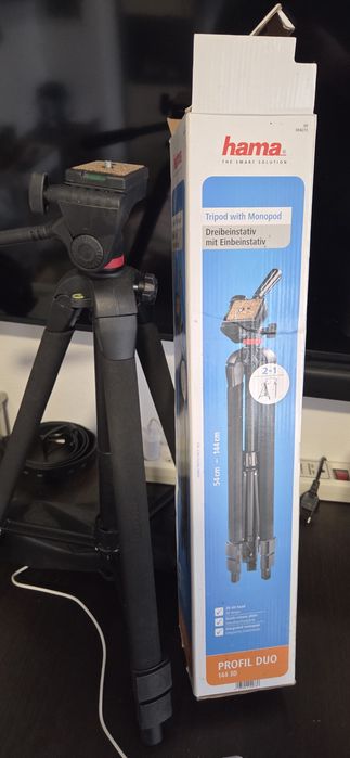 Trepied foto telescopic Hama Profil Duo, 3D