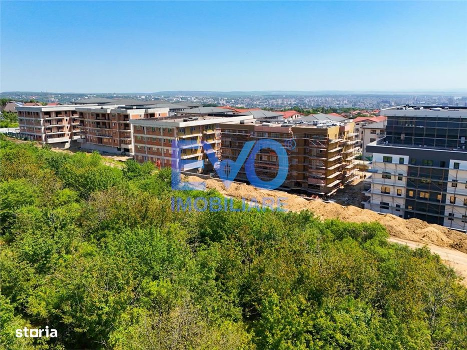 Apartament cu 2 camere, bloc nou, 57,44 mp, decomandat, zona Galata