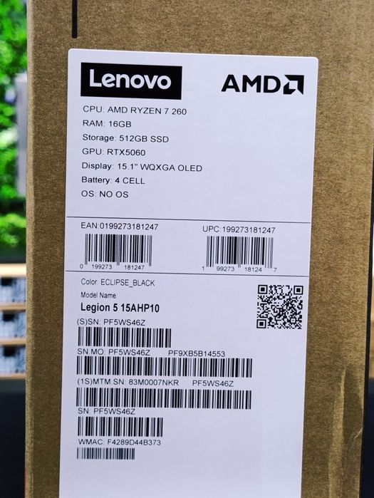 Lenovo Legion 5 OLED 5060