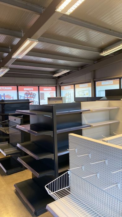 Стелажи за магазин ПРОМО ЦЕНИ