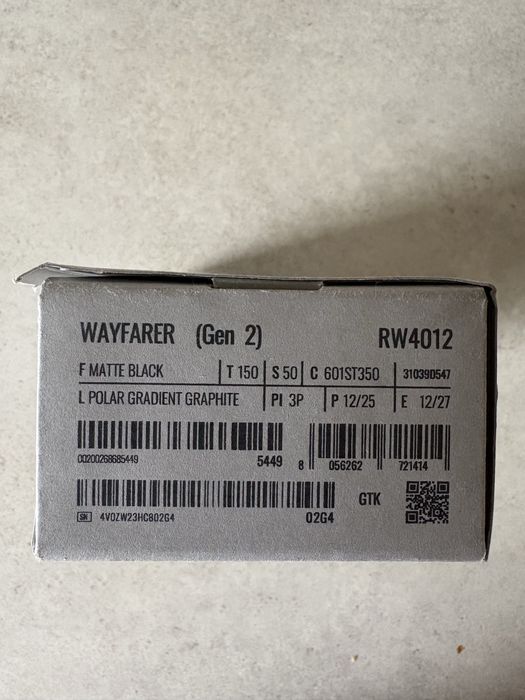 Meta Ray-Ban Wayfarer Gen 2