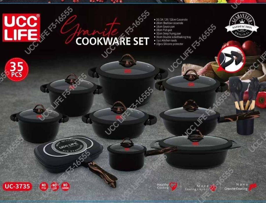 Qozon nabor granit premium