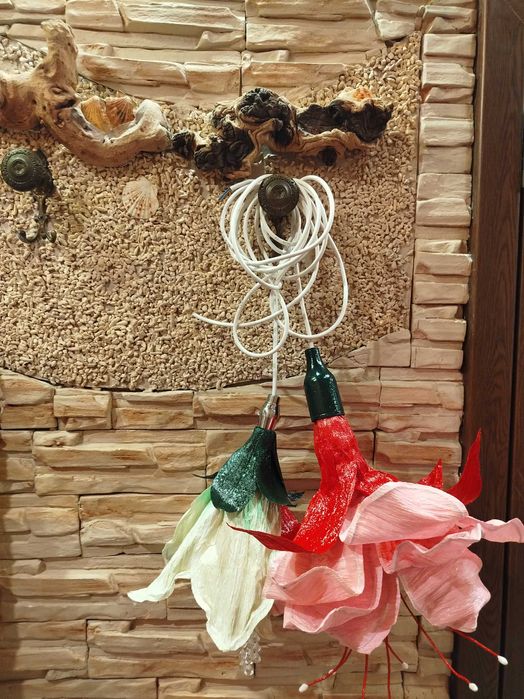 Ръчно изработена лампа /цената е за 1бр./