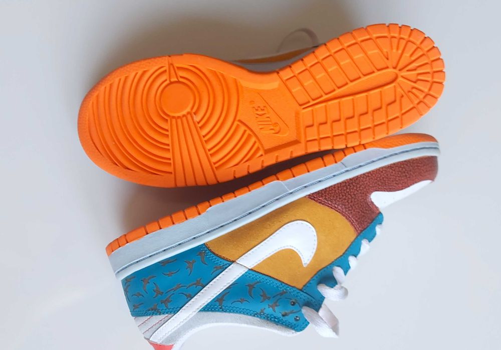 Nike Dunk Low 6.0 Doves & Birds 2009 (314141-811) - Marimea 38.5