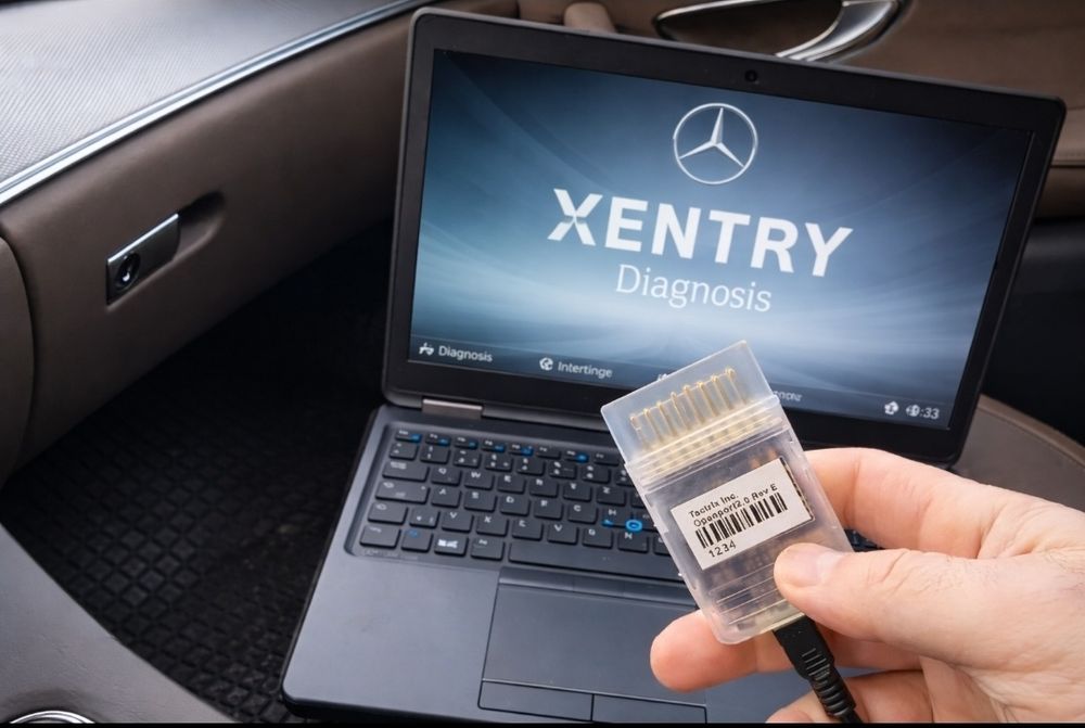 Diagnoză /Tester Mercedes Xentry Pass-Thru/Tactrix