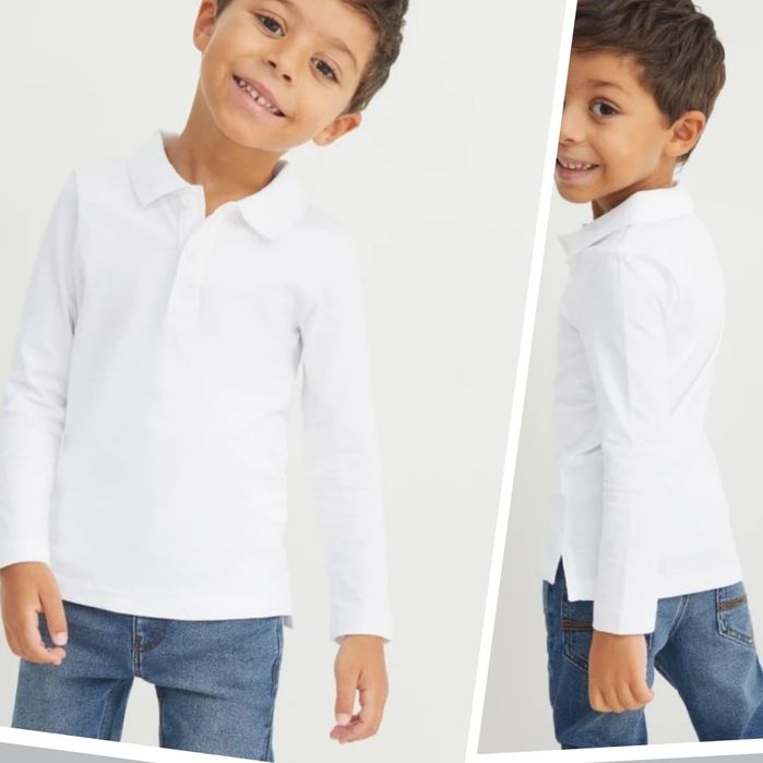 Поло бренд C&A размеры 122-140