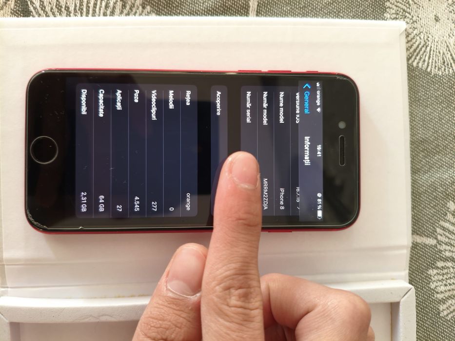 iphone 8, 64 gb in stare foarte buna