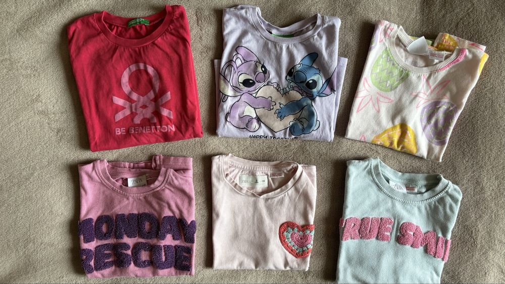 Дрешки за момиче Zara, Benetton и др.