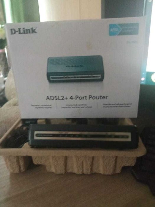 ADSL роутер. D-link