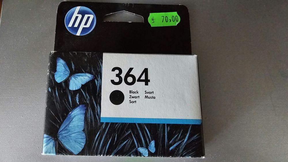 Cartuș original HP 364 Black – Nou, sigilat