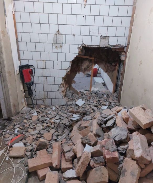 Демонтаж квартир Uy buzib tozalab musorlarini olib chiqib ketamiz