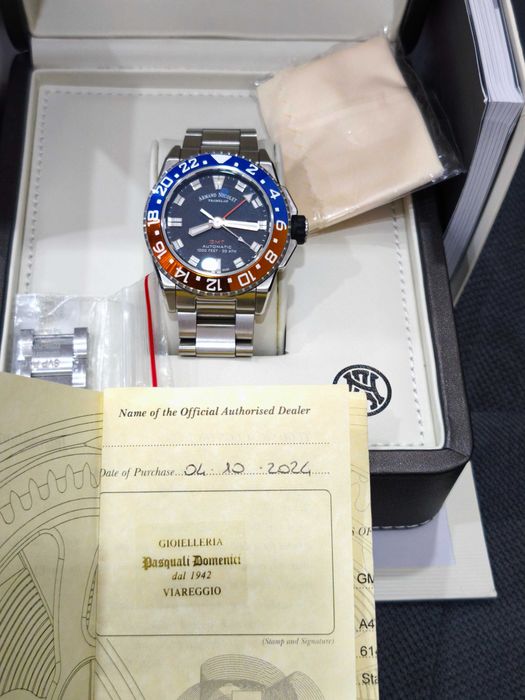 Часовник Armand Nicolet Js9 Gmt