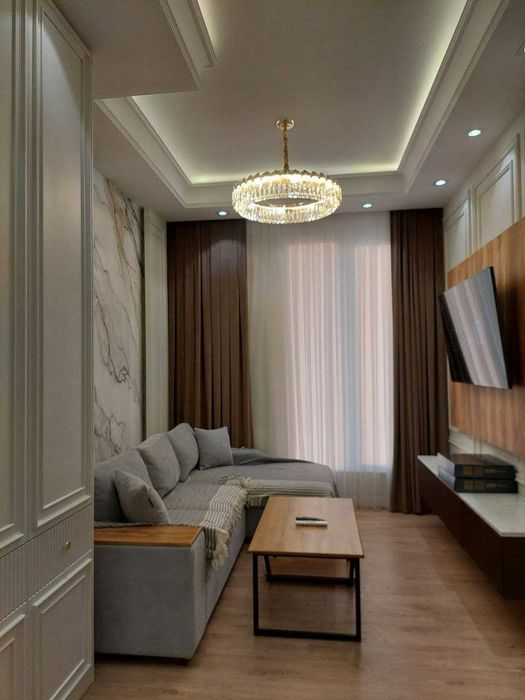 2-х комнатная в ЖК «Sayram  Avenue» в ремонте ID: 5348