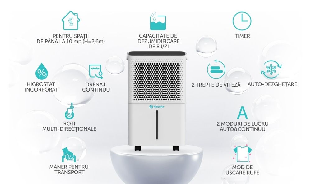 Dezumidificator AlecoAir D8