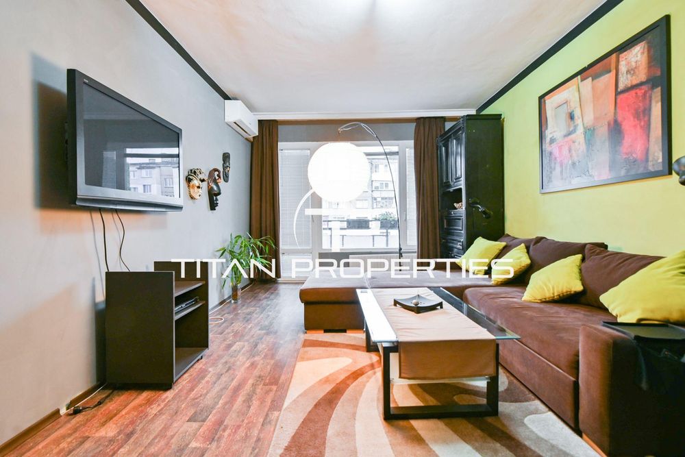 Двустаен, под наем, ж.к Сердика