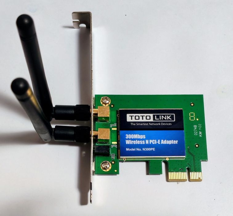 Placa de retea Wireless PCI Express 300Mbps