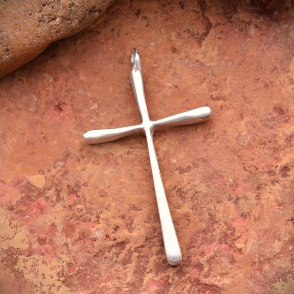 Сребърен медальон кръст 925 – голям мъжки кръст | Талисман за вяра