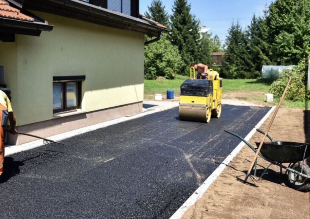 Укладка асфальта,Асфальтирование