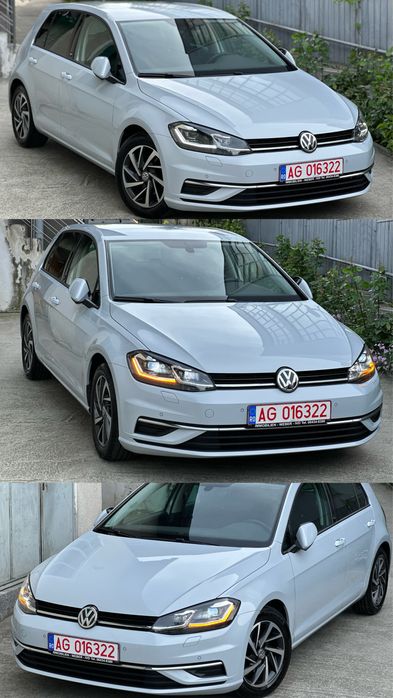Golf 2018, benzină euro 6 *Faruri FULL LED*Distronic*Front assist*Culoare deosebită* Jante vară/iarnă*