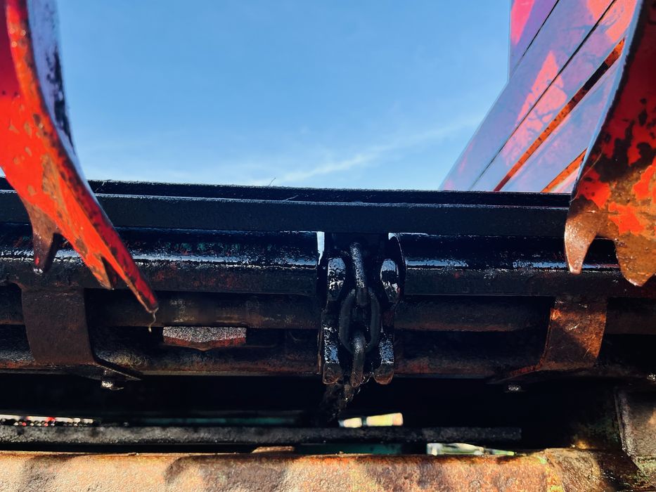 Mig gunoi Kirchner 3.2 tone, remorca de imprastiat balegar,inproscator