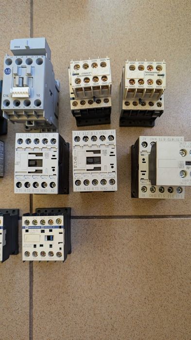 Lot Echipamente Automatizări Industriale NOI – Contactoare și Disjunctoare Motor (Schneider, Siemens, Eaton)