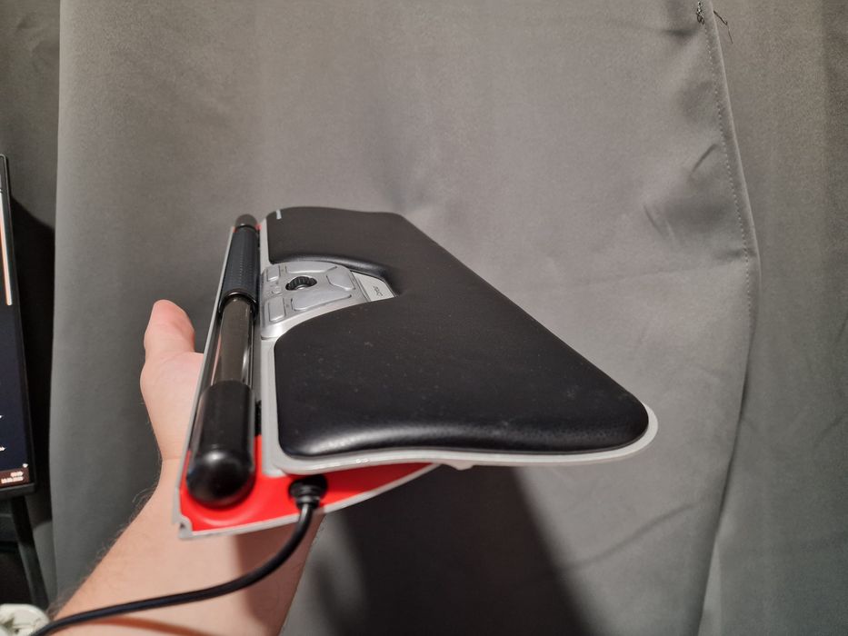 Mouse Ergonomic Premium Contour RollerMouse Red Plus - Cu Fir