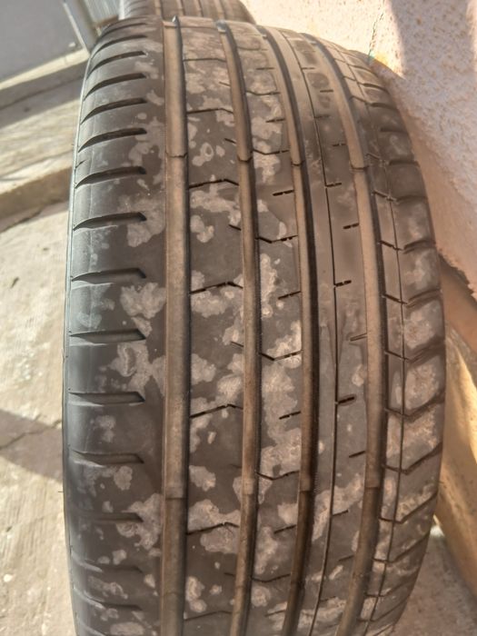 Jante aliaj R17 cu cauciucuri vară/iarnă – stare foarte bună